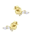 Shining CZ Crystal Silver Stud Earring STS-6247